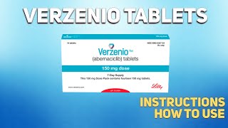 Verzenio tablets abemaciclib how to use How and when to take it Who cant take Abemaciclib [upl. by Eimilb]