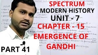 Emergence of gandhi chapter 15  Modern history of india [upl. by Blader]