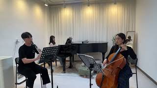 Ensemble Hemiola  JBrahms Clarinet Trio in A minor Op 114 I Allegro [upl. by Marilee]