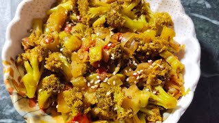 प्रोटीन से भरपूर ब्रोकली की सब्ज़ी बनाने का सही तरीका  Broccoli ki Sabji Broccoli Weight Loss Rec [upl. by Wixted774]