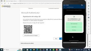 Instalación y configuración de Microsoft Authenticator UNIMINUTO [upl. by Enirehtahc]