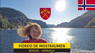 Fiordos noruegos 🏞 Crucero 🛳 desde Bergen a Mostraumen 🇳🇴 [upl. by Adgam]