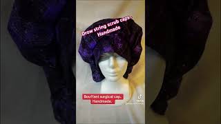 Come sew a scrub nurse cap with me [upl. by Ttnerb]