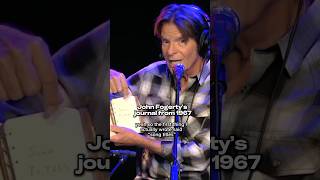 John talks about his original journal from 1967 📝 johnfogerty ccr proudmary [upl. by Polito401]