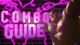 STREET FIGHTER 6 EHonda Guide  Combo Guide [upl. by Gerhan626]