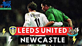 Leeds United vs Newcastle United 34 All Goals amp Highlights  2001 Premier League [upl. by Namlaz]