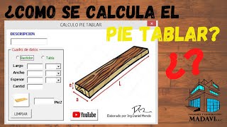 ¿COMO CALCULAR PIE TABLARMACRO2020💥💥 [upl. by Huskey]