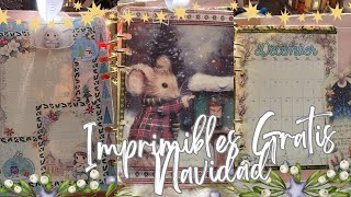 🦌🎄Navidad Imprimibles GRATIS para tu AGENDA 🎄🦌 [upl. by Nitsoj]