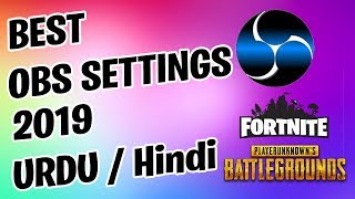 OBS Studio 2019 Best Settings Quick amp Easy Urdu  Hindi Part 1 [upl. by Leland642]