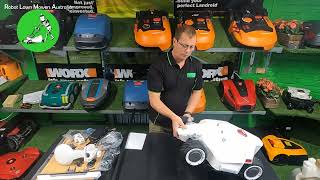 Robot Lawn Mowers Australia  Mammotion Luba Unboxing [upl. by Einnov]