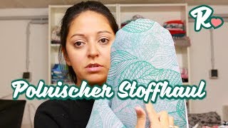 Mein erster Polnischer Stoffhaul  Rosislife [upl. by Wildermuth649]