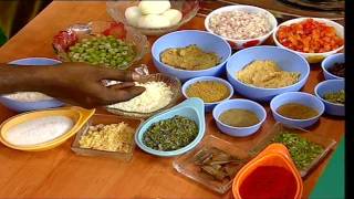 Recipes  Chikkudu Ginjala Chicken  Egg Bonda  03 [upl. by Teteak]