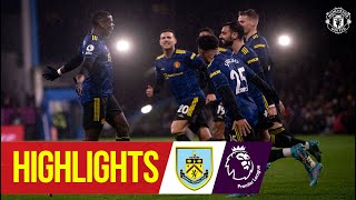 Highlights  Burnley 11 Manchester United  Premier League [upl. by Richelle]