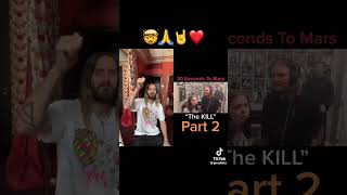 JARED LETO reacts to the Night Divides cover of THE KILL Vocals by Veda J and Bobby Amaru [upl. by Elamor935]