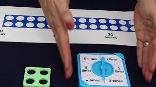 Year 4P5 Multiplication using Numicon spinners [upl. by Camila]