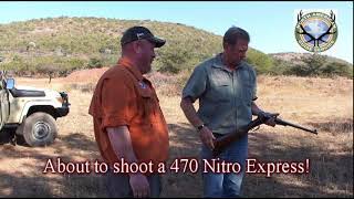 470 nitro express both barrels at once [upl. by Barbur]