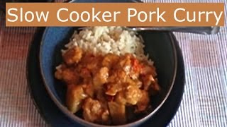 Easy Slow Cooker Recipes  Pork Loin Curry  The Frugal Chef [upl. by Alexio360]