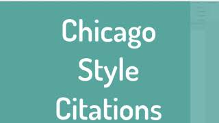 Chicago Style Format 17th  Manuscript Footnotes amp Endnotes [upl. by Croteau]