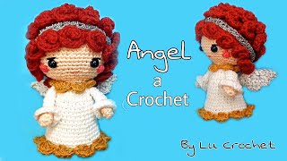 👼 Angel a Crochet amigurumi 👼🙏sub 🇺🇸👼How to Crochet Angel Amigurumi [upl. by Leziar]