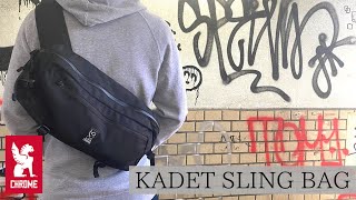 【CHROMEクローム】「KADET SLING BAGカデット」の使い方をご紹介！ミニマルな見た目で機能性＆使い勝手抜群！愛用者続出！？※音声なしでも見れます [upl. by Inalem353]