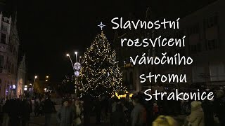 Rozsvícení vánočního stromu Strakonice 2024 [upl. by Charmian]