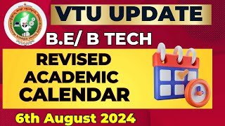 VTU UPDATE TODAY 6TH AUGUST 2024 [upl. by Adnhoj]