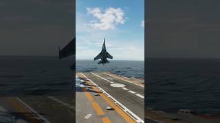 DCS Su27 Successful Carrier Landing With a Cobra [upl. by Araet]