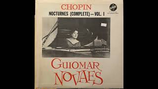 Guiomar Novaes  Chopin Nocturnes Complete  Vol 1 1957 [upl. by Litta539]