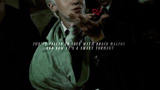 🐍🌺 POV Youve fallen in love with Draco Malfoy and now its a sweet torment  playlist [upl. by Nerej]