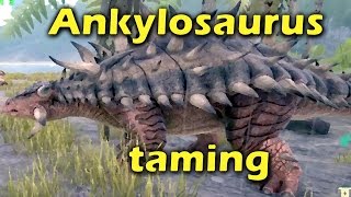 Double Taming 2x Ankylosaurus  ARK Survival Evolved [upl. by Jamila674]