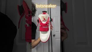 Best jordan 4 reps from bstsneaker bstsneaker sneakers fashionfootwear [upl. by Kirred541]