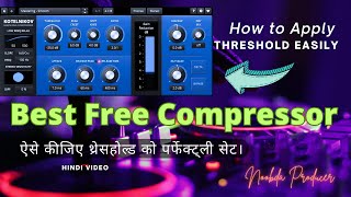 Compressor Threshold SettingHow to set threshold value in compressor Compressor TDR Kotelnikov [upl. by Alihet]