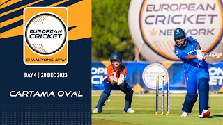 🔴 European Cricket ChampionshipW 2023  Day 4  T10 Live International Cricket  European Cricket [upl. by Erroll981]