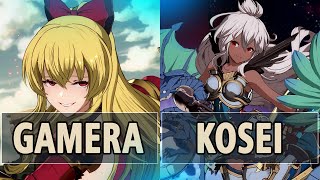 GBVS Gamera Vira Vs Kosei Zooey  High Level Gameplay [upl. by Arica]