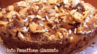 Finto “Panettone” Glassato  ricetta semplice e veloce  TUTTI A TAVOLA [upl. by Hattie911]