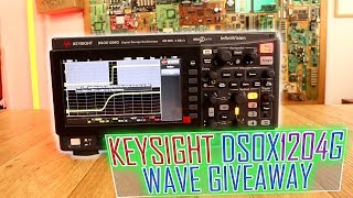 Keysight 1204G oscilloscope  Wave Giveaway 2019 [upl. by Phil]