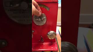 Advance electric shock machine  unrestored penny arcade [upl. by Virge791]