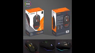 UNBOXING JERTECH XP10 Chroma LED Gaming Mouse [upl. by Euqnom]