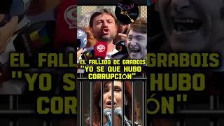 EL FALLIDO DE GRAB0IS COND3NA A CFK quotYO SE QUE HUBO C0RRUPCIÓNquot argentina casta cristina grabois [upl. by Ardnuaet776]