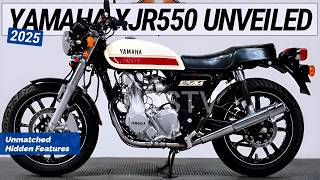 2025 YAMAHA XJR 550 UNVEILED Unmatched Hidden Features [upl. by Shurlocke]