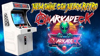 GRATIS y Online NUEVO SISTEMA Retro ARCADE AnarkadecK Lo nunca vistoJuega ONLINE Con juegos Retro [upl. by Atteuqcaj100]