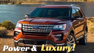 2024 Ford ExplorerSpecs Features Pricingquot [upl. by Eerihs705]