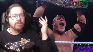 WAS ZUM TEUFEL  Goldberg Vs The Fiend REACTION  WWE Super Showdown [upl. by Idnek]