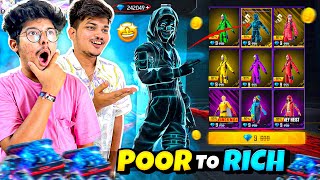 Free Fire Jash Challenged Me To Make NOOB I’d PRO In 5600 Diamonds For ₹10000😍💎 Garena Free Fire [upl. by Wie991]