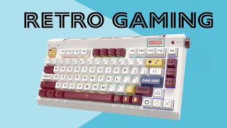 I Found The MOST RETRO GAMING Keyboard EVER [upl. by Atteuqram]