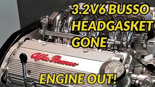 LETS SEE WHATS HAPPENED INSIDE THIS BAKED 32 V6 BUSSO ENGINE [upl. by Welford414]