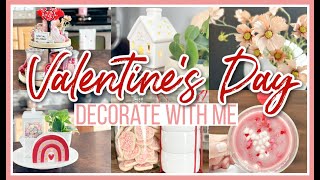 VALENTINES DAY DECORATE WITH ME 2023  VALENTINES DAY DECOR IDEAS [upl. by Catharine]