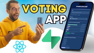 Build a Poll App with React Native amp Supabase tutorial for beginners [upl. by Sothena]