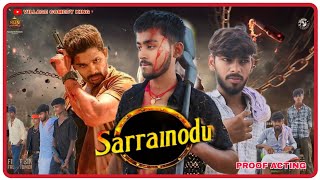 Sarrainodu ll Best Action Proof Video ll Village Comedy King ll Allu Arjun ll South Movies ll [upl. by Eizle687]