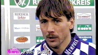 Peter Pacult in violett 1996 [upl. by Ainolloppa14]